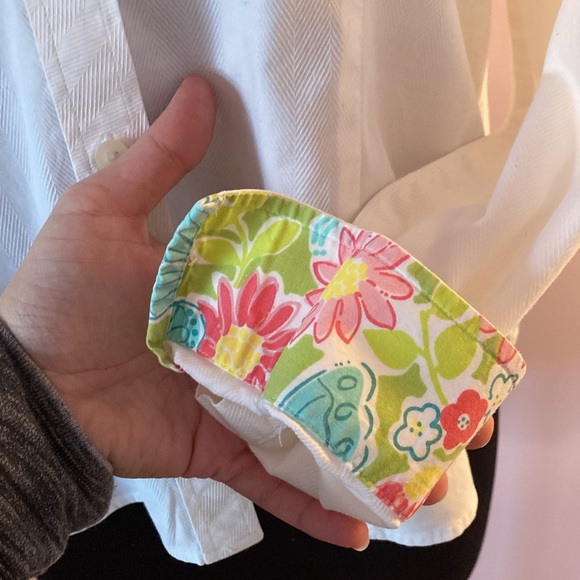 Lilly Pulitzer Floral Button-down Shirt - Picture 7 of 11